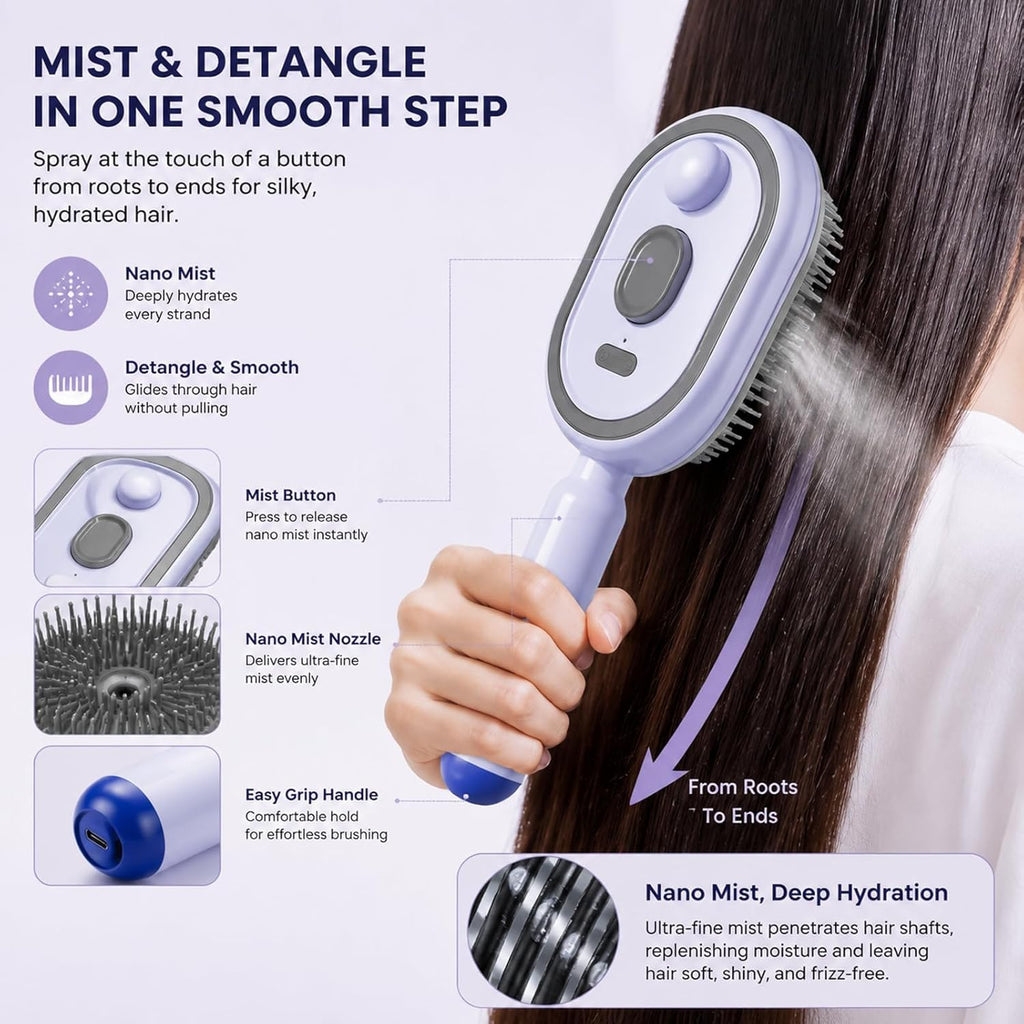 Air cushion bristles