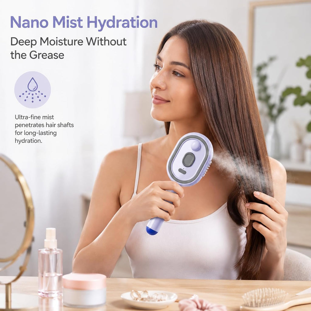 Comb in use
