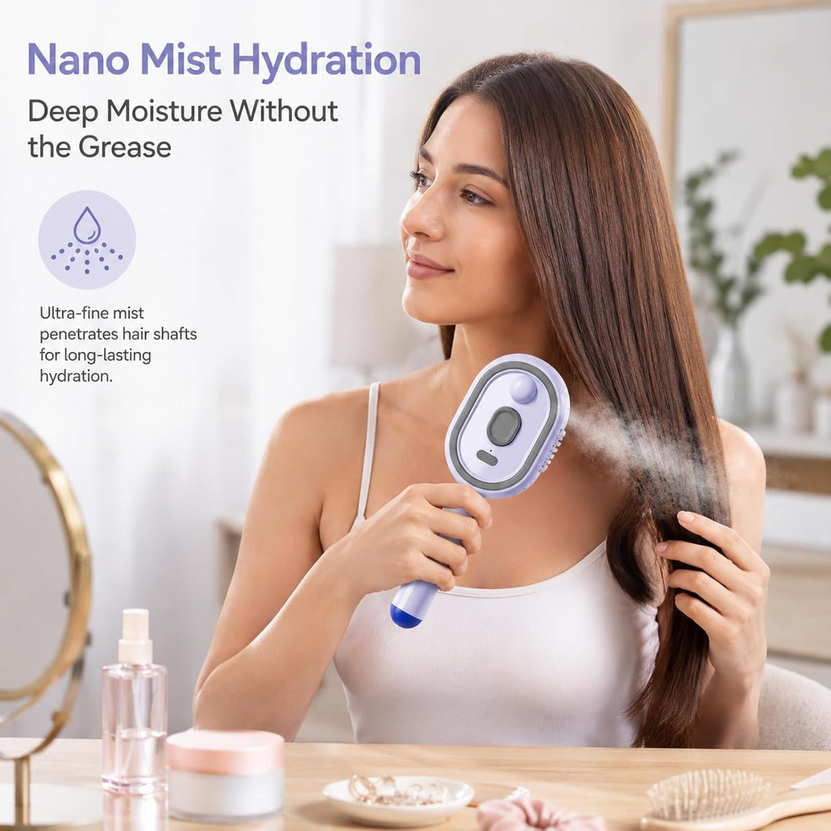 Comb in use