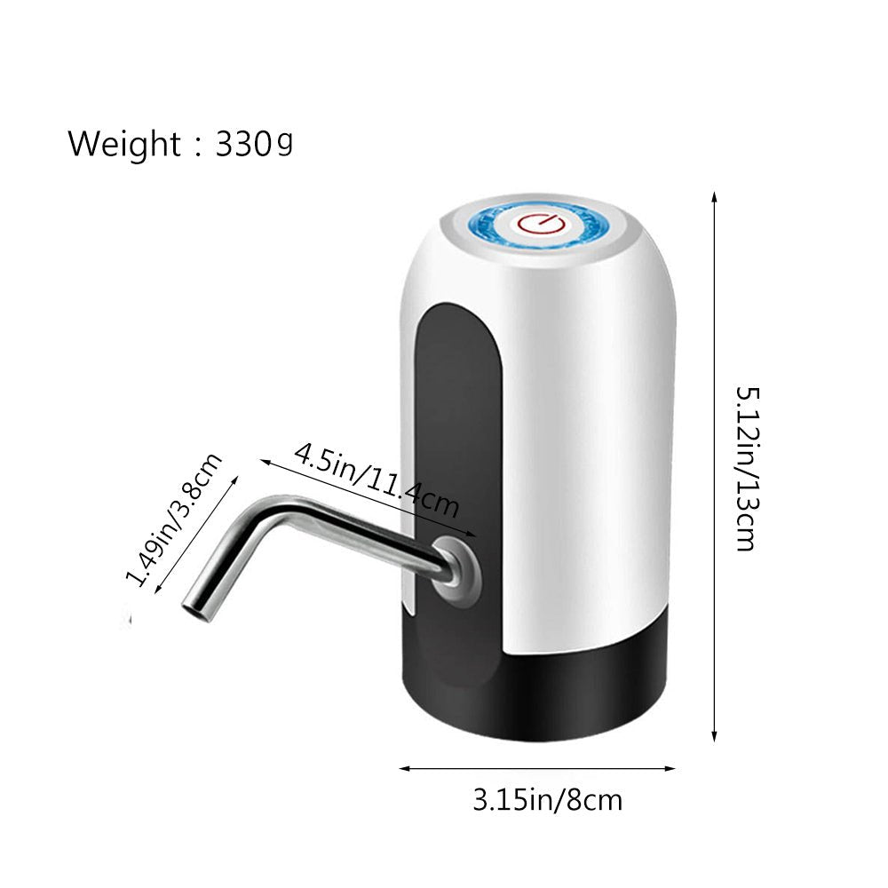 Pump on 5-gallon bottle