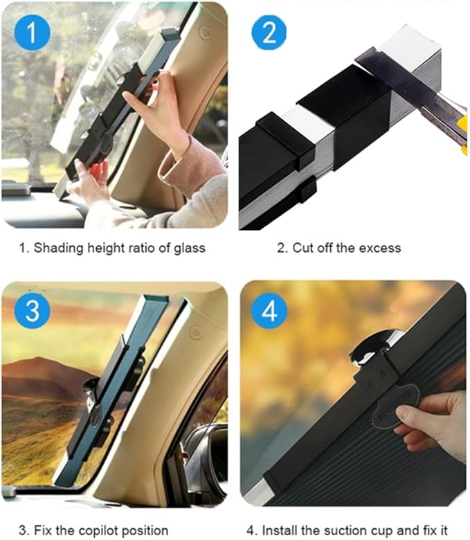 ShadeGuard — Instant Windshield Heat Blocker